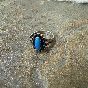 Turquoise sterling silver Ring